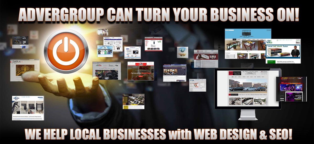 View local web developer's website design portfolio.