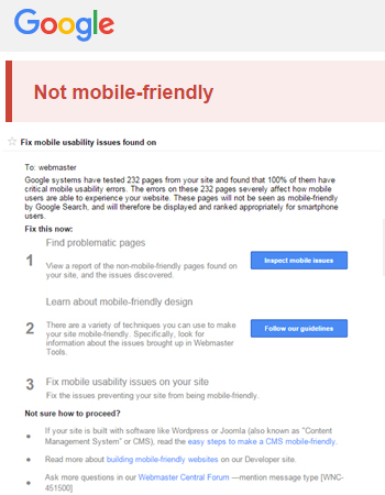 How to Fix Google Usability Issues Using Mobile Friendly & Responsive Web Design
