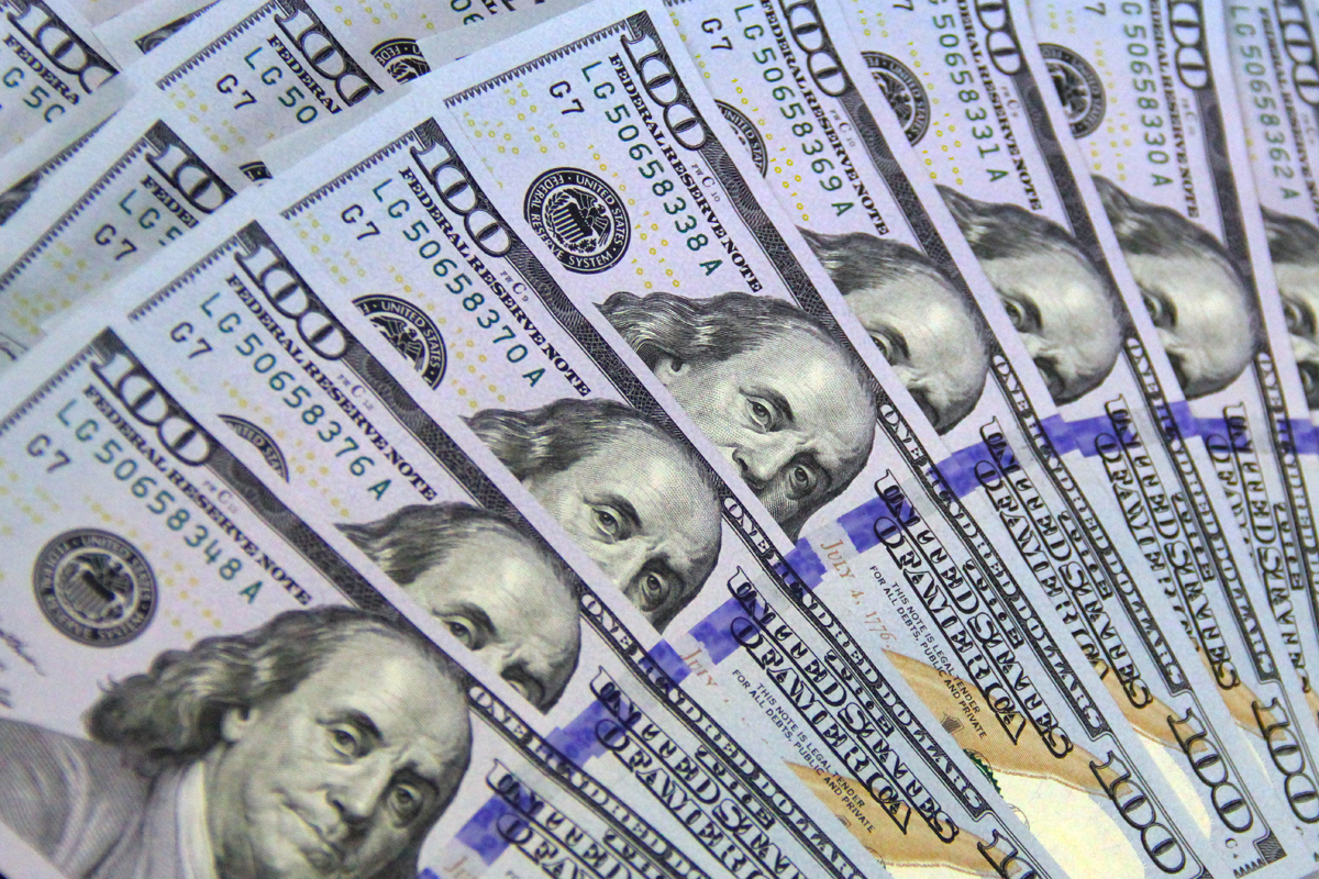 Image result for image of 100 dollar bills