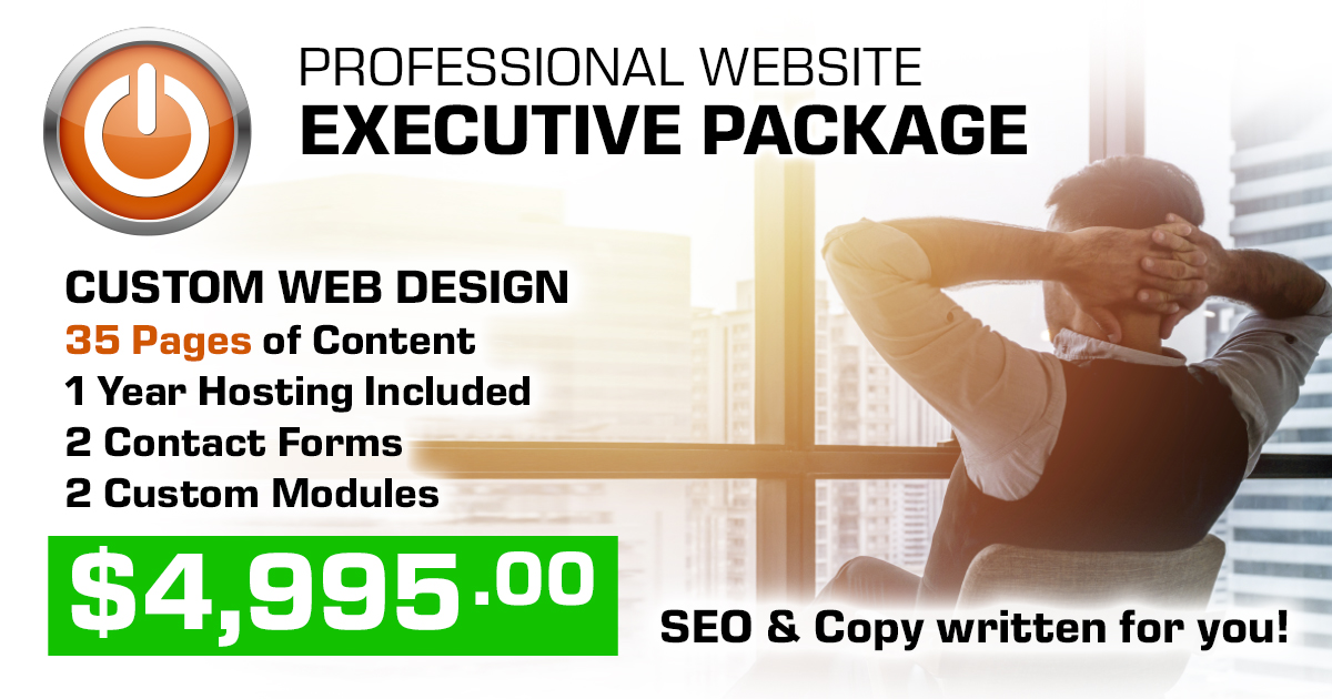 Web Design EXECUTIVE PACKAGE