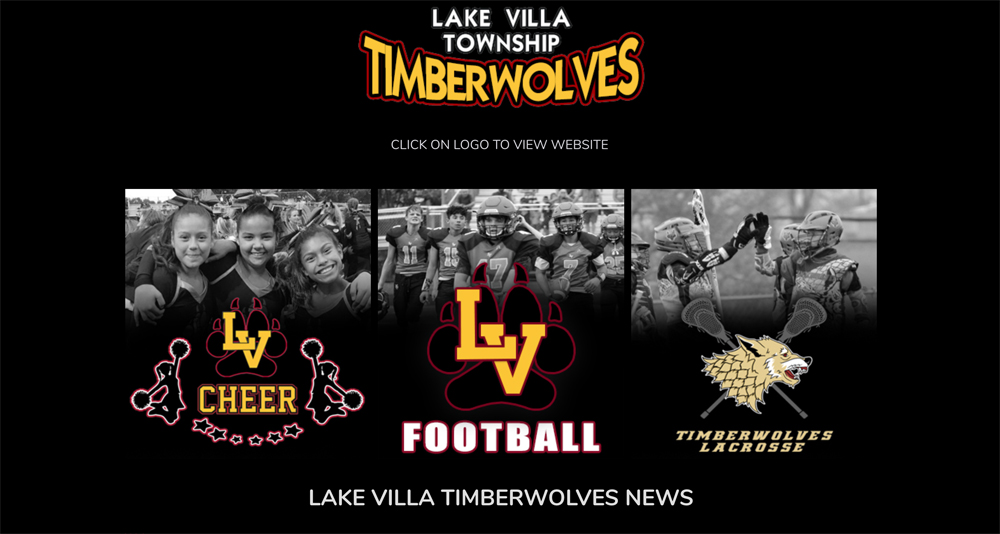 Sports Team Web Design Lake Villa